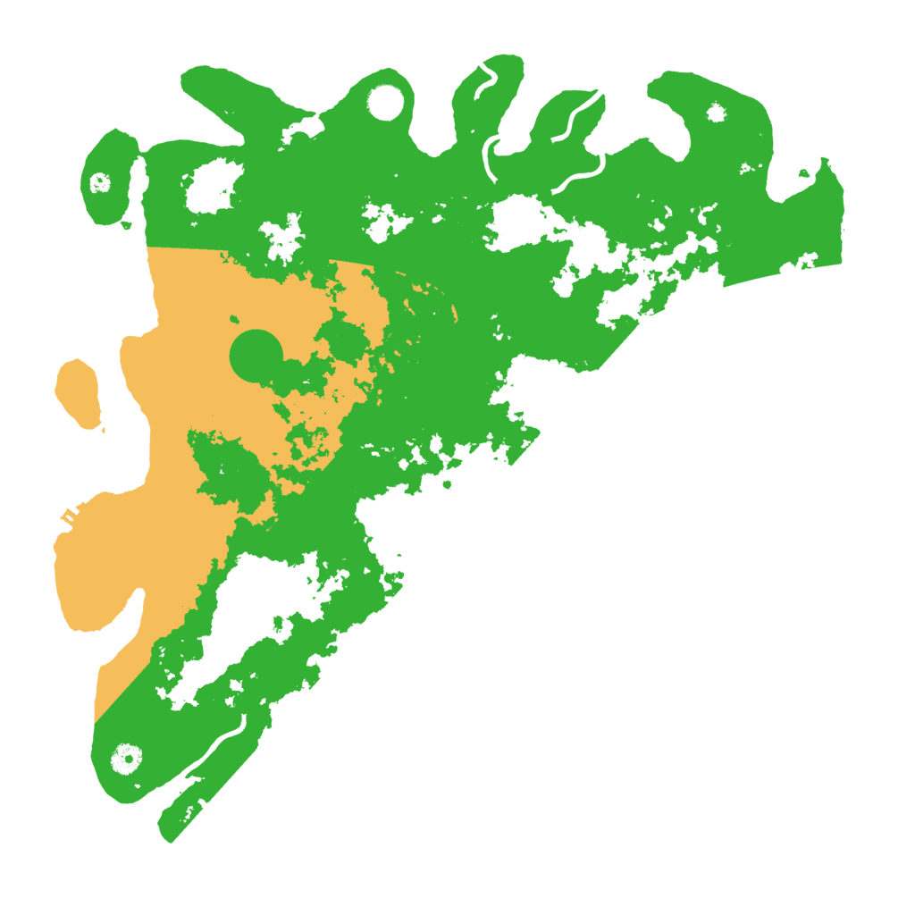 Biome Rust Map: Procedural Map, Size: 4500, Seed: 935968928