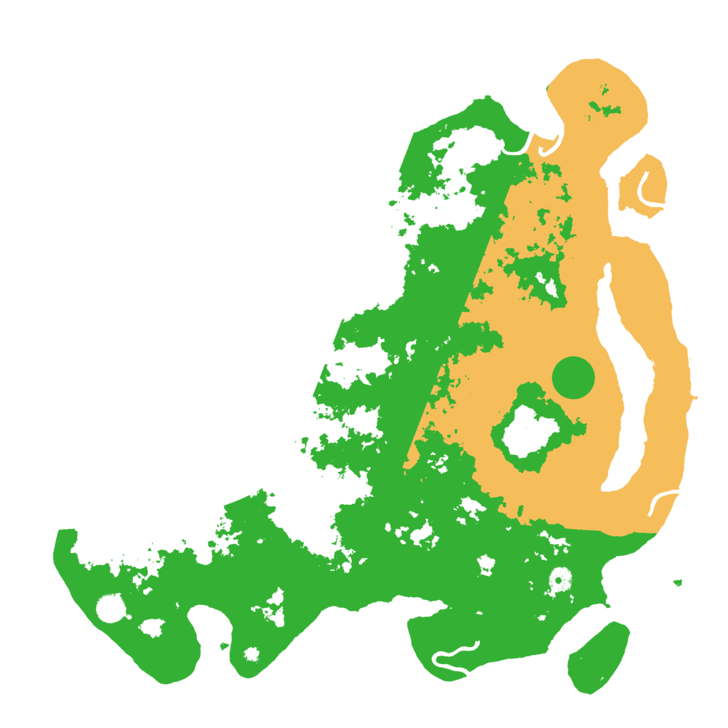 Biome Rust Map: Procedural Map, Size: 4500, Seed: 314783075