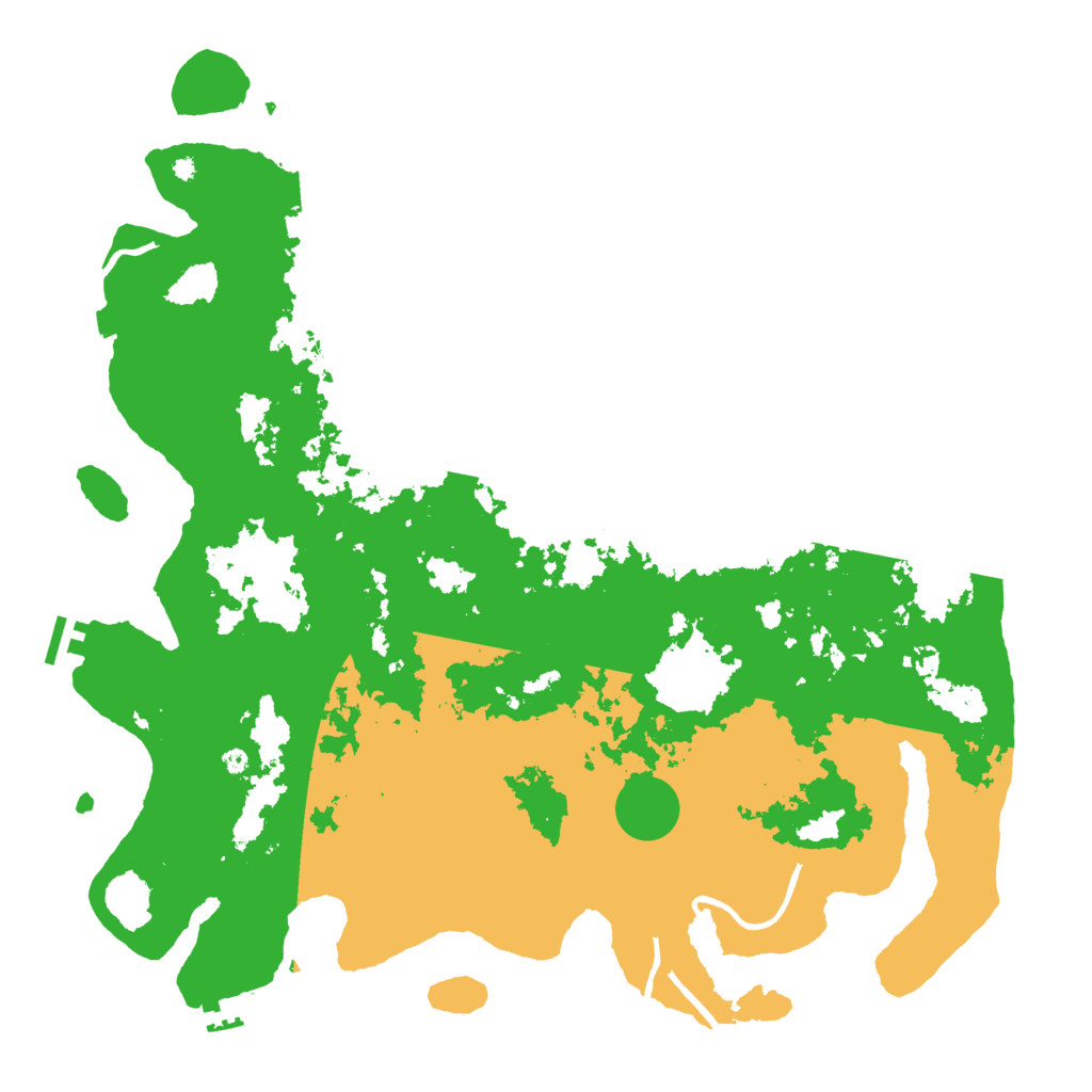 Biome Rust Map: Procedural Map, Size: 4500, Seed: 1613304442