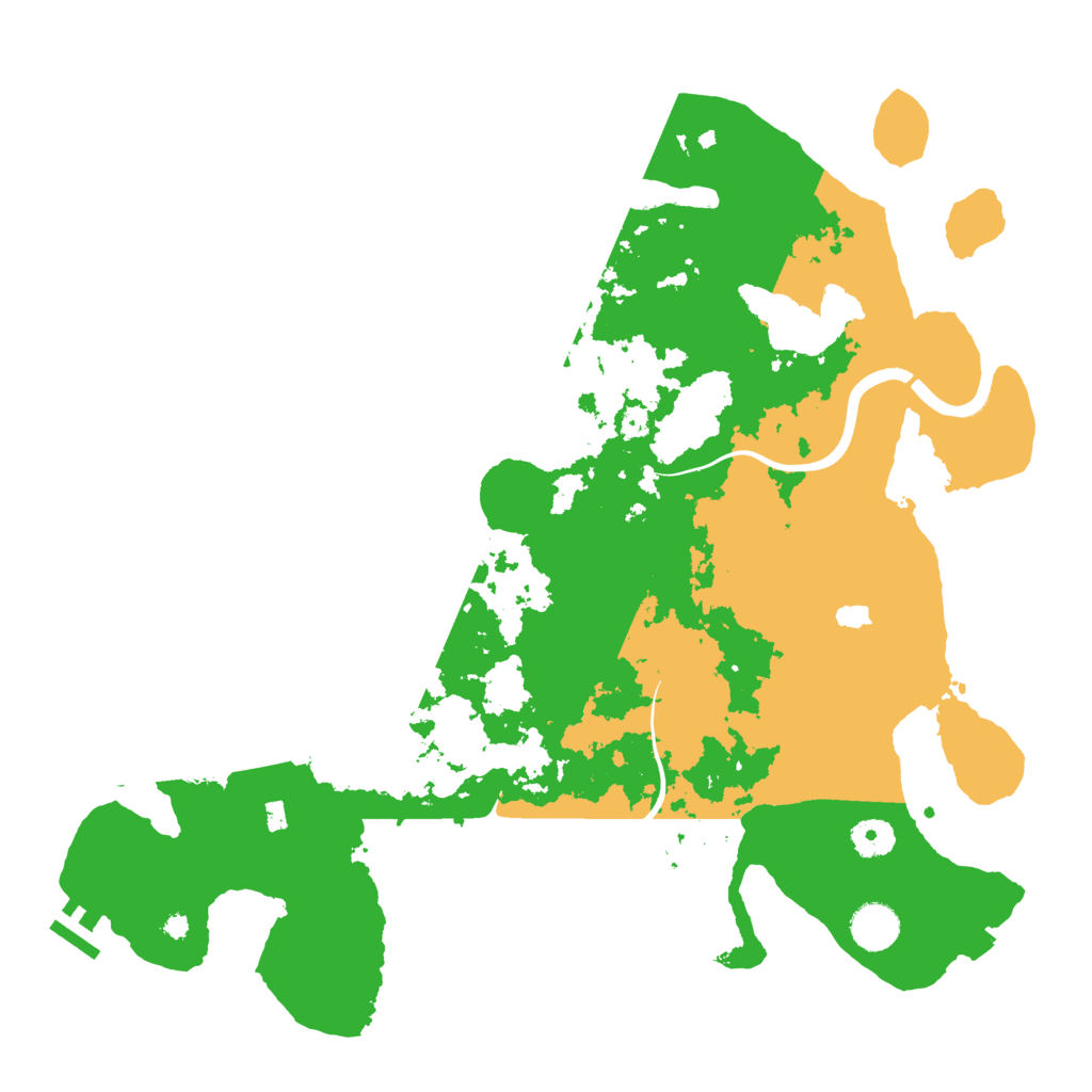 Biome Rust Map: Procedural Map, Size: 4000, Seed: 274195