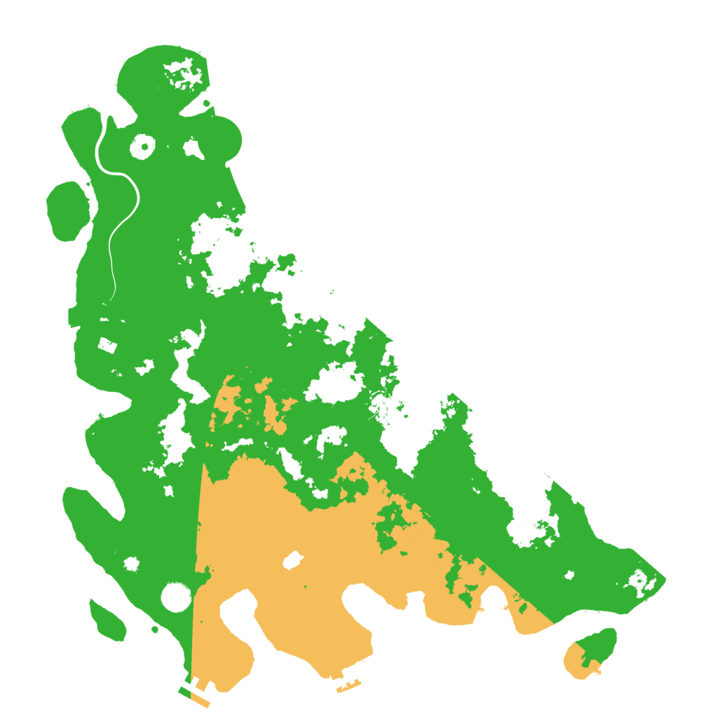 Biome Rust Map: Procedural Map, Size: 4300, Seed: 1343903236