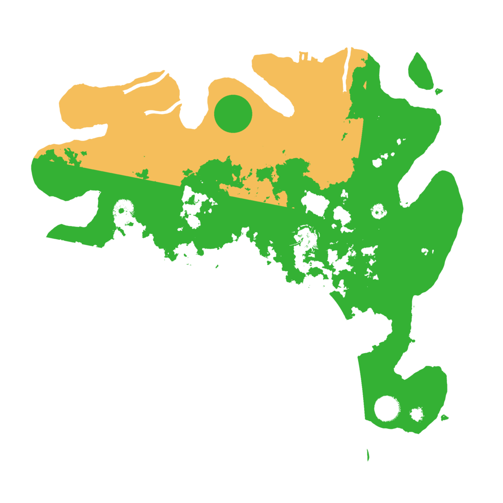 Biome Rust Map: Procedural Map, Size: 3500, Seed: 1399521849