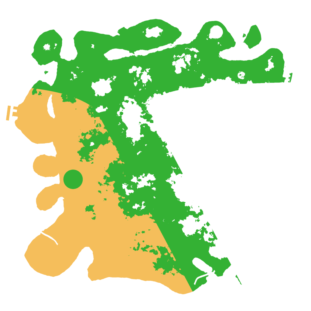 Biome Rust Map: Procedural Map, Size: 4250, Seed: 696953901