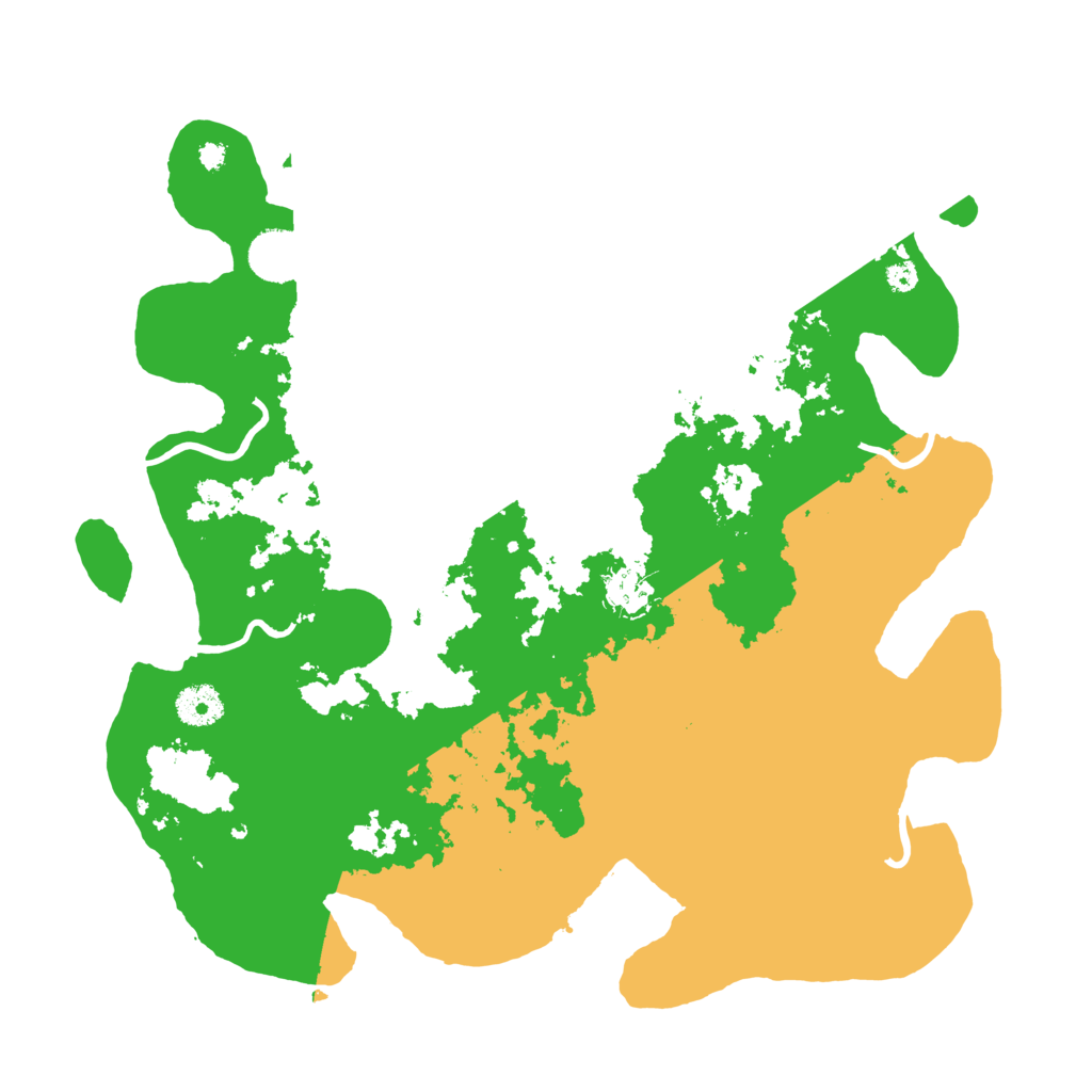 Biome Rust Map: Procedural Map, Size: 3700, Seed: 1200612068