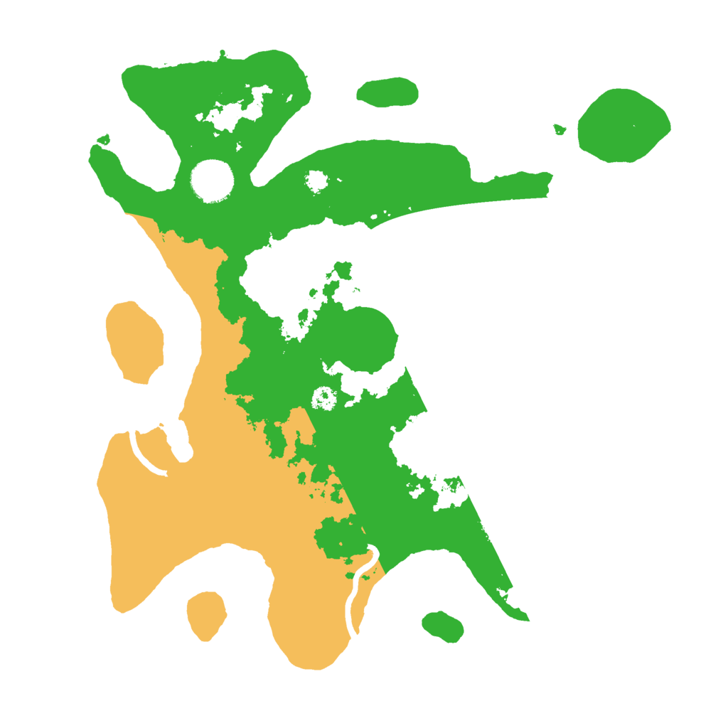 Biome Rust Map: Procedural Map, Size: 3000, Seed: 7323