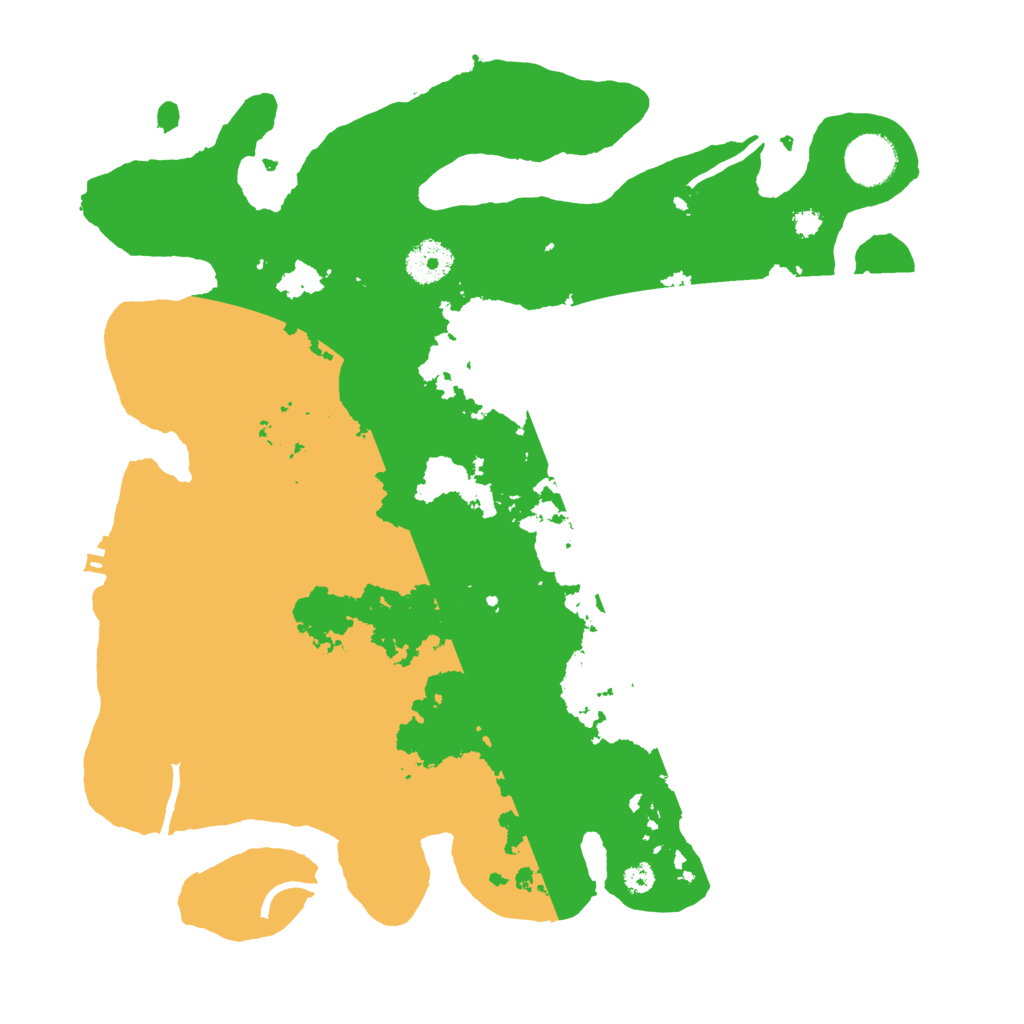 Biome Rust Map: Procedural Map, Size: 3500, Seed: 3248245