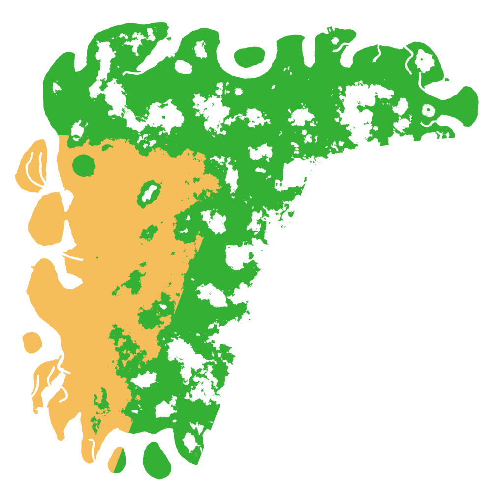 Biome Rust Map: Procedural Map, Size: 6000, Seed: 978245
