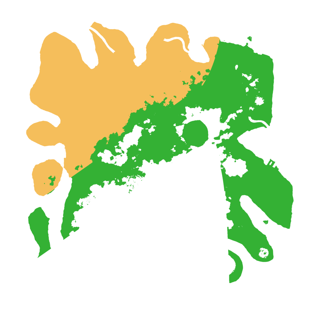 Biome Rust Map: Procedural Map, Size: 3254, Seed: 34345