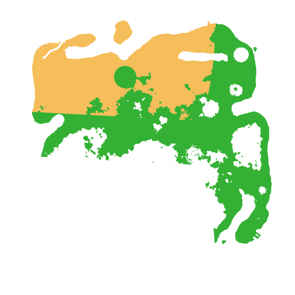 Biome Rust Map: Procedural Map, Size: 3500, Seed: 1475369878