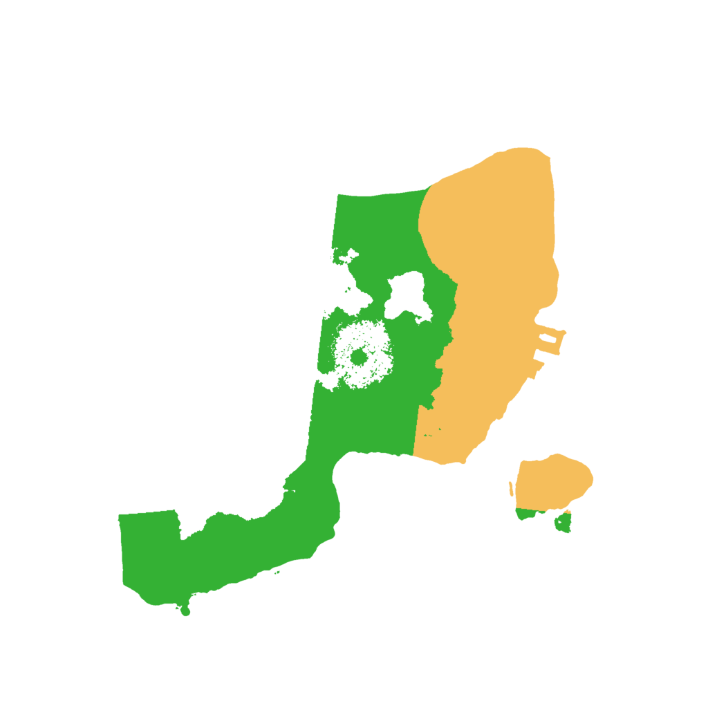 Biome Rust Map: Procedural Map, Size: 1700, Seed: 972777