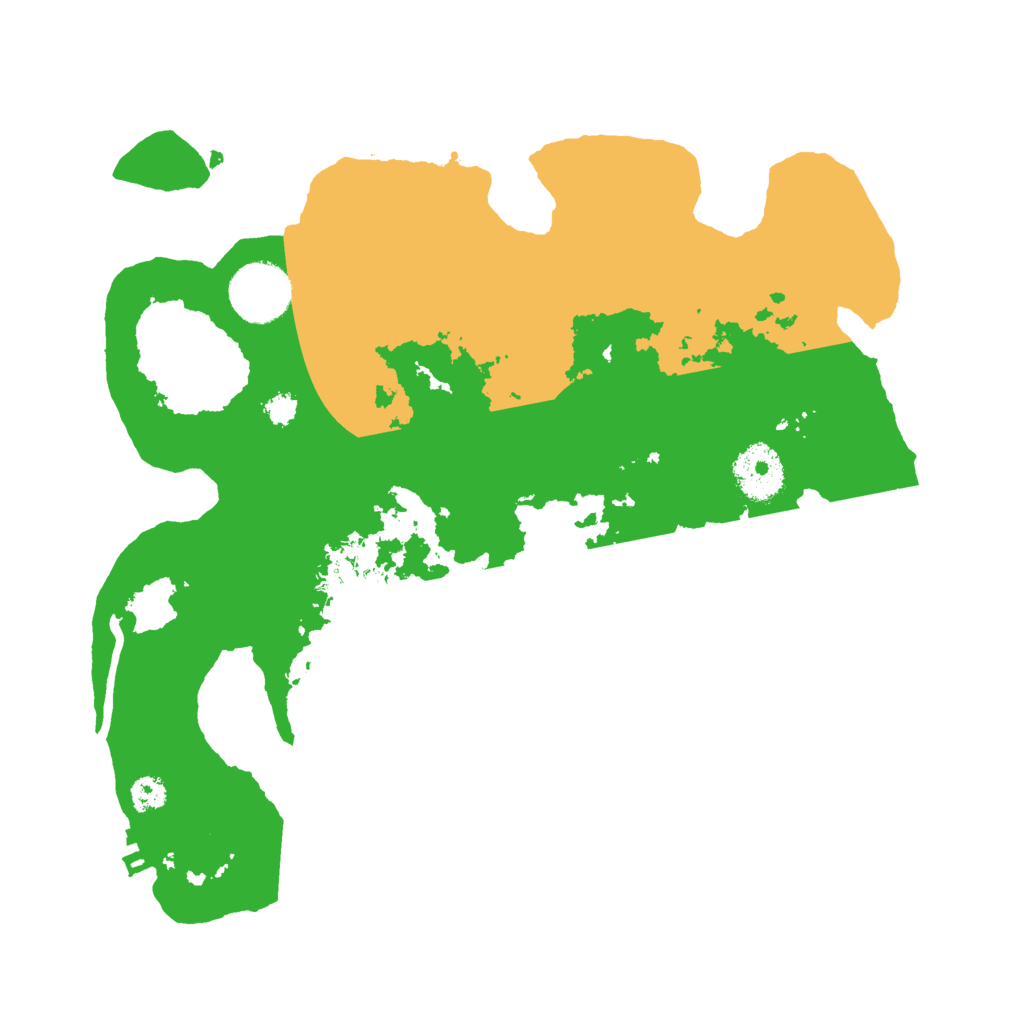 Biome Rust Map: Procedural Map, Size: 3000, Seed: 19191250