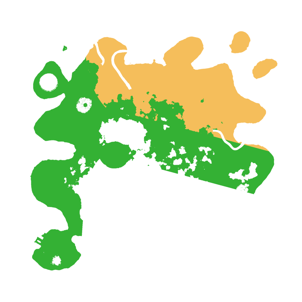 Biome Rust Map: Procedural Map, Size: 3000, Seed: 589