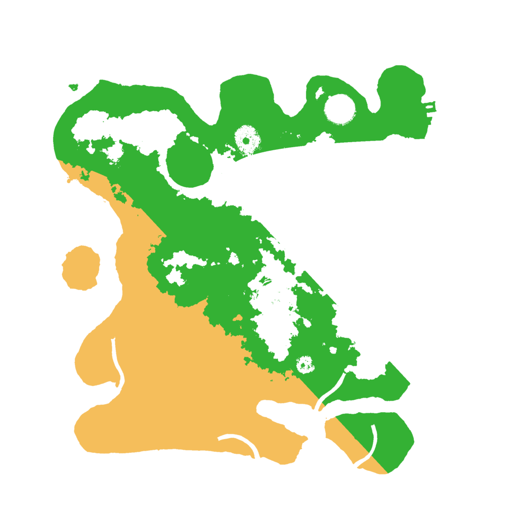 Biome Rust Map: Procedural Map, Size: 3000, Seed: 233510268