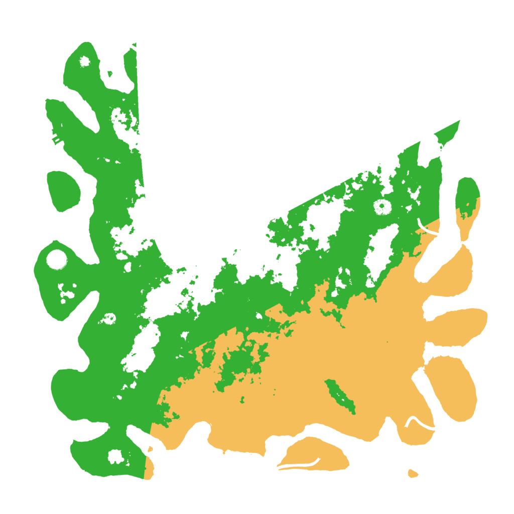 Biome Rust Map: Procedural Map, Size: 4500, Seed: 48562