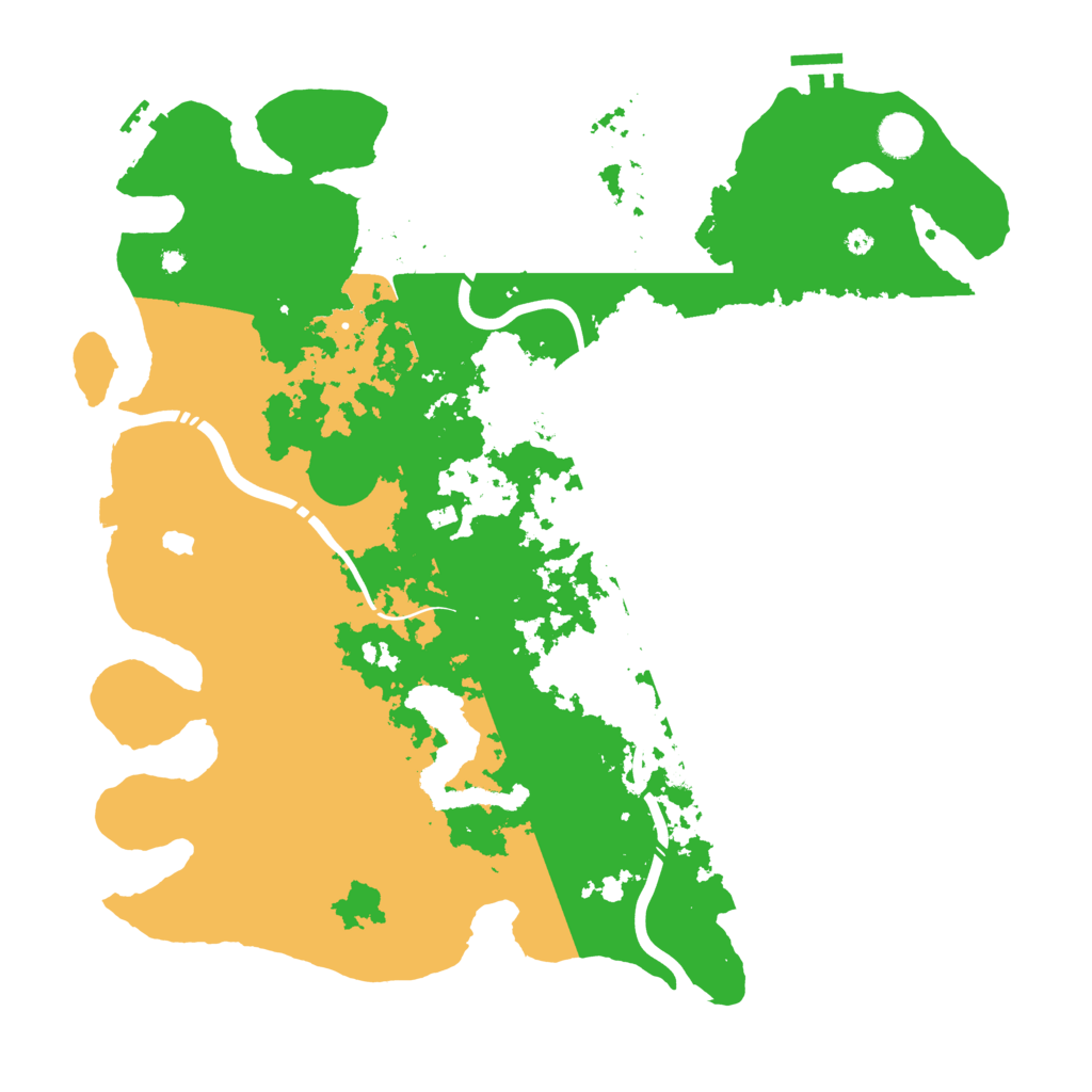 Biome Rust Map: Procedural Map, Size: 4250, Seed: 2051514832