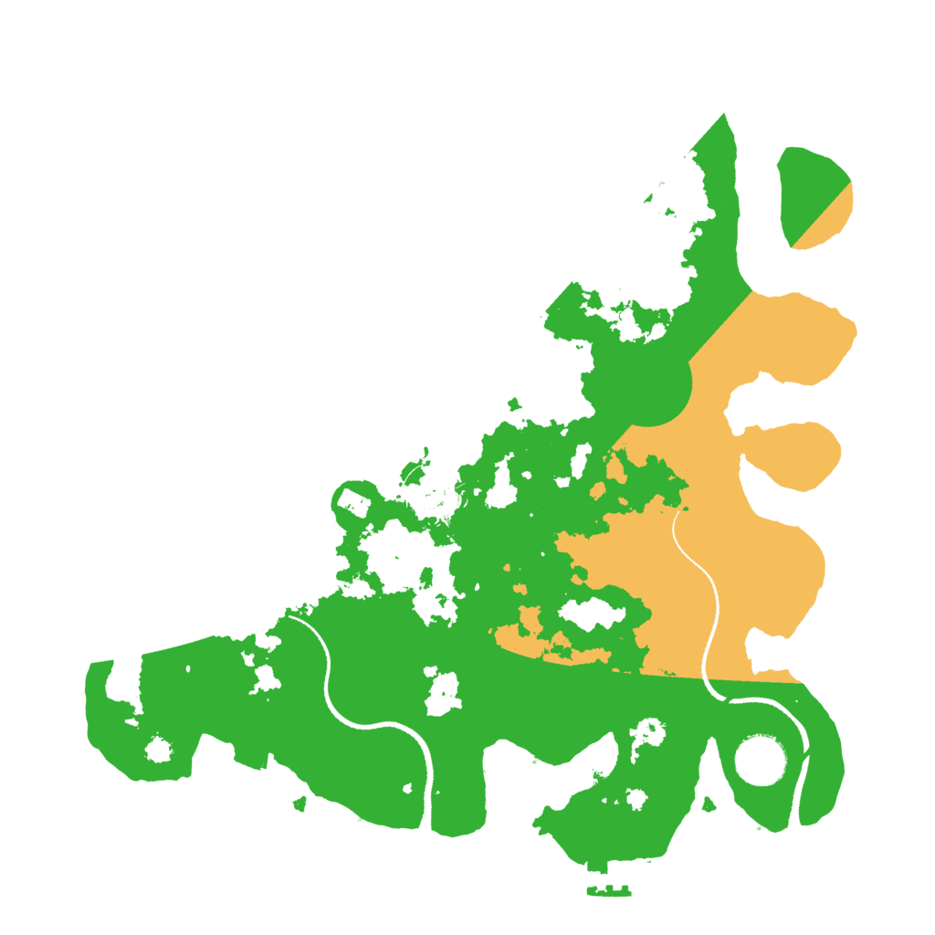 Biome Rust Map: Procedural Map, Size: 3223, Seed: 28753
