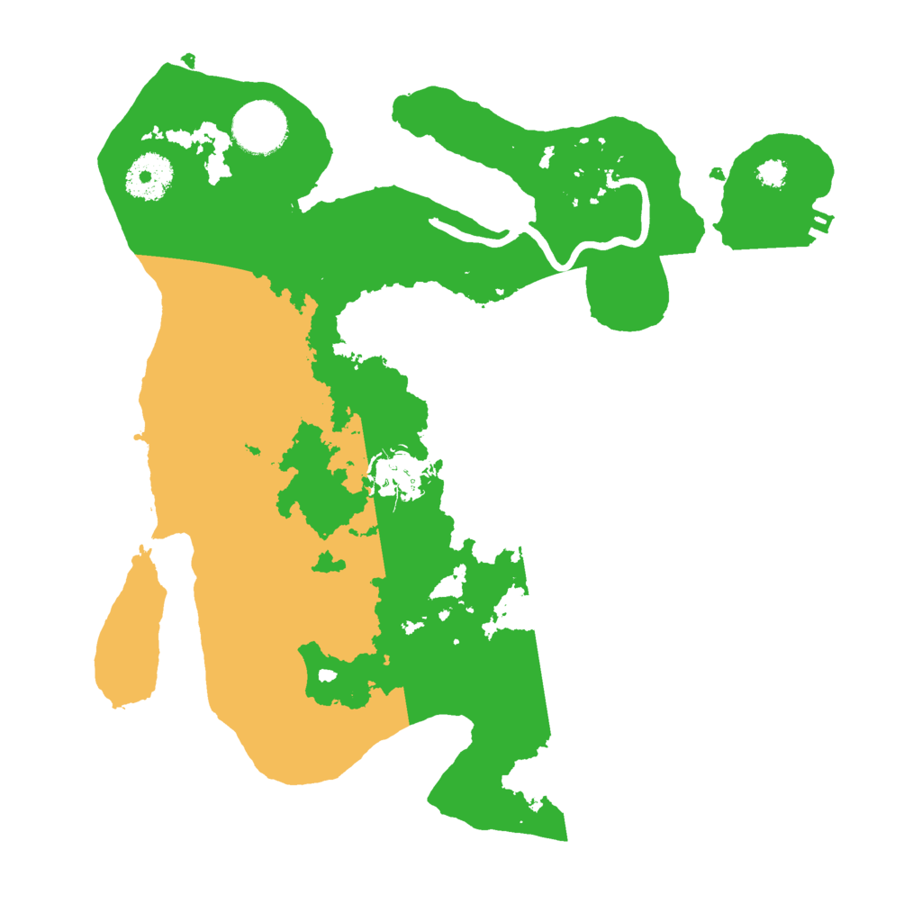 Biome Rust Map: Procedural Map, Size: 3000, Seed: 4691732