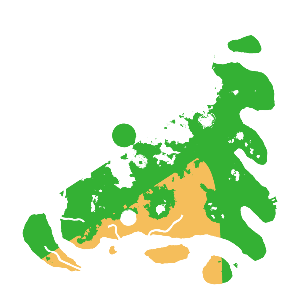 Biome Rust Map: Procedural Map, Size: 3400, Seed: 75150922