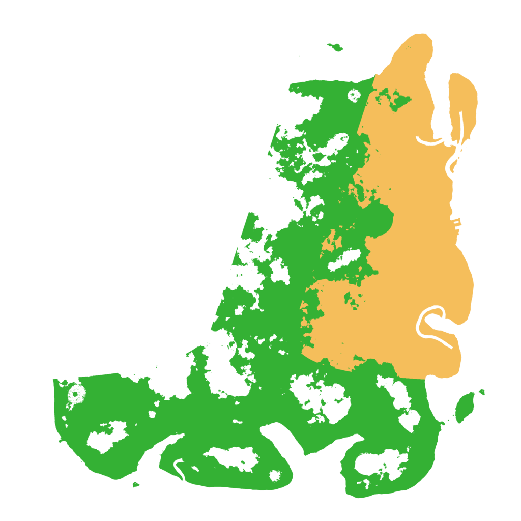 Biome Rust Map: Procedural Map, Size: 4250, Seed: 6878873