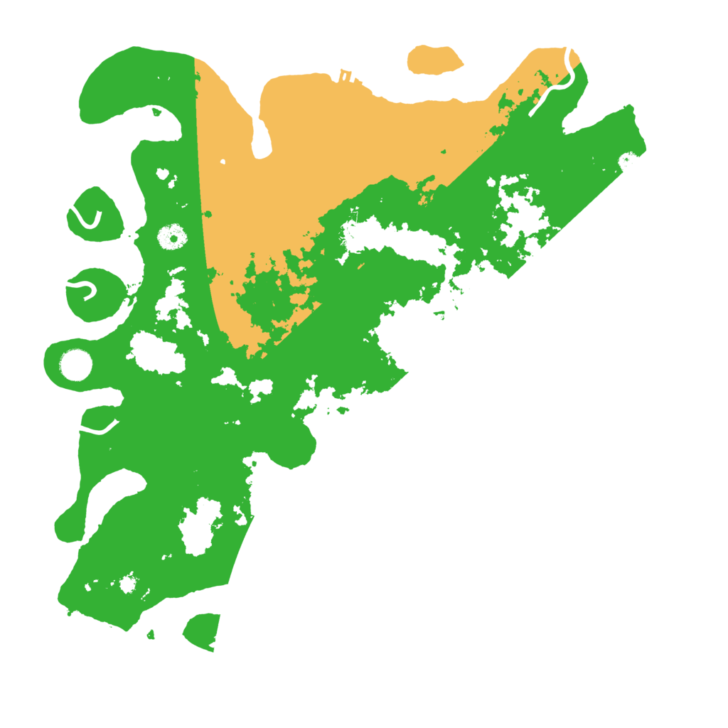 Biome Rust Map: Procedural Map, Size: 4000, Seed: 264627173