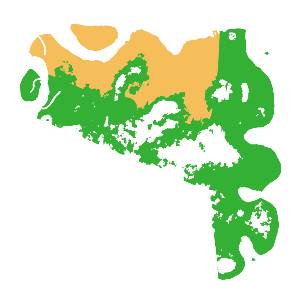 Biome Rust Map: Procedural Map, Size: 4000, Seed: 56756