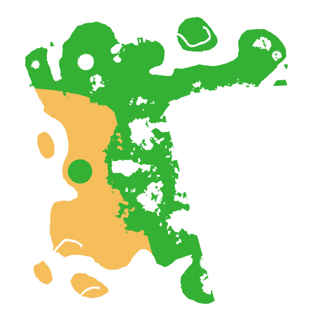 Biome Rust Map: Procedural Map, Size: 3500, Seed: 1918714222