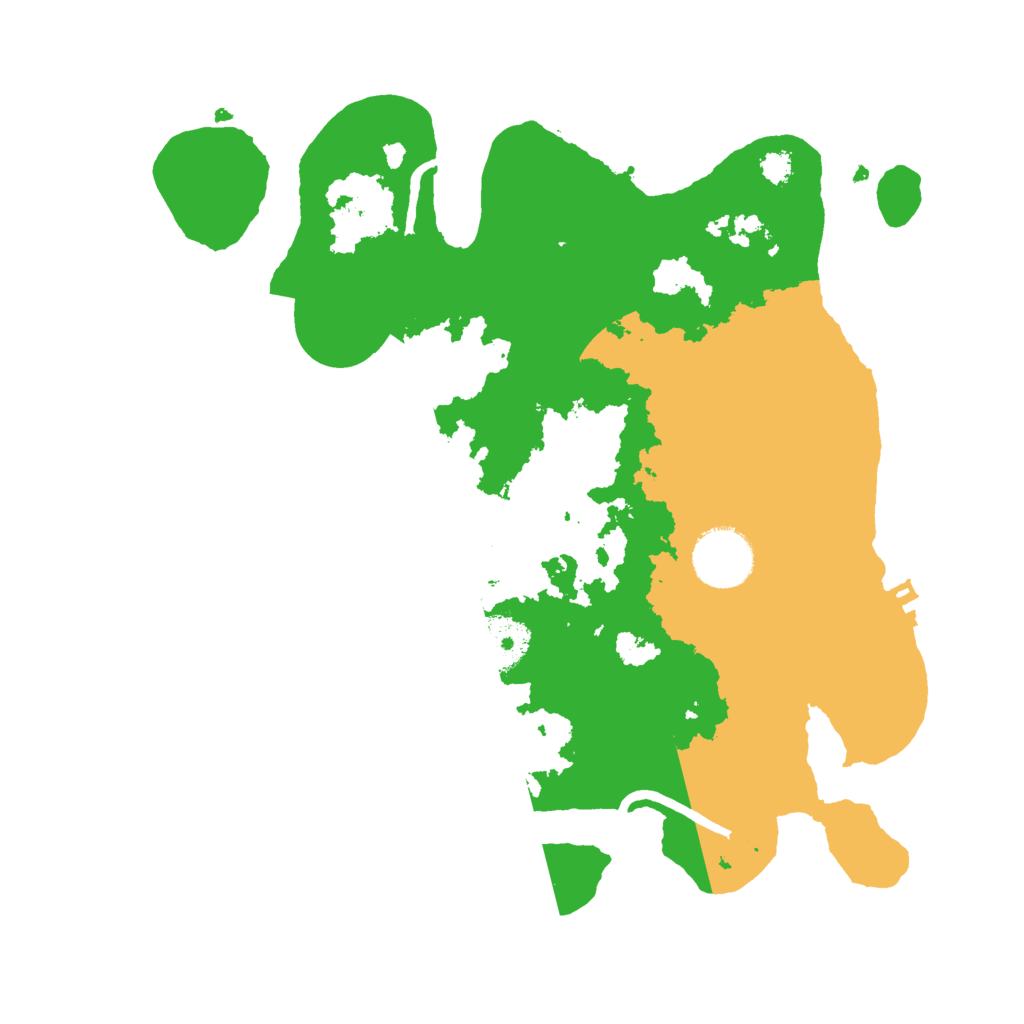 Biome Rust Map: Procedural Map, Size: 3000, Seed: 1688280450