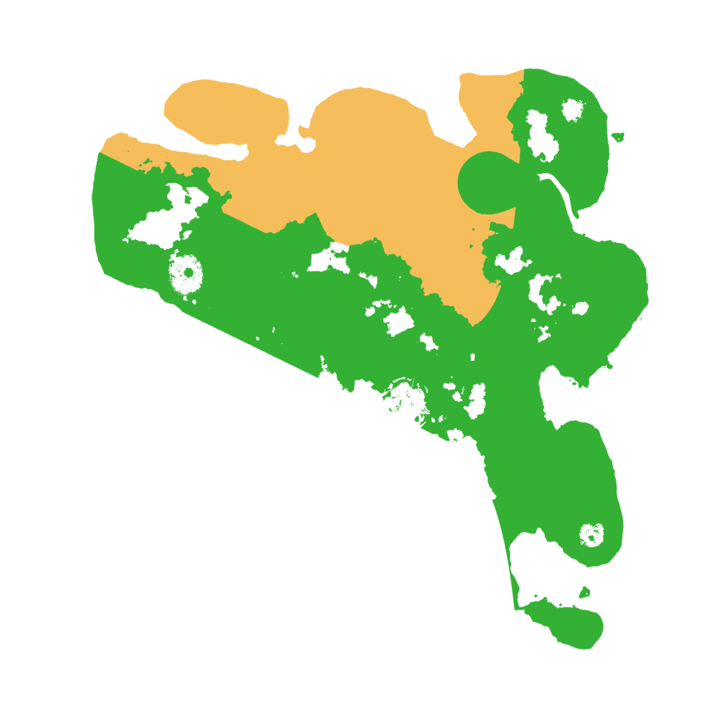 Biome Rust Map: Procedural Map, Size: 3000, Seed: 120775