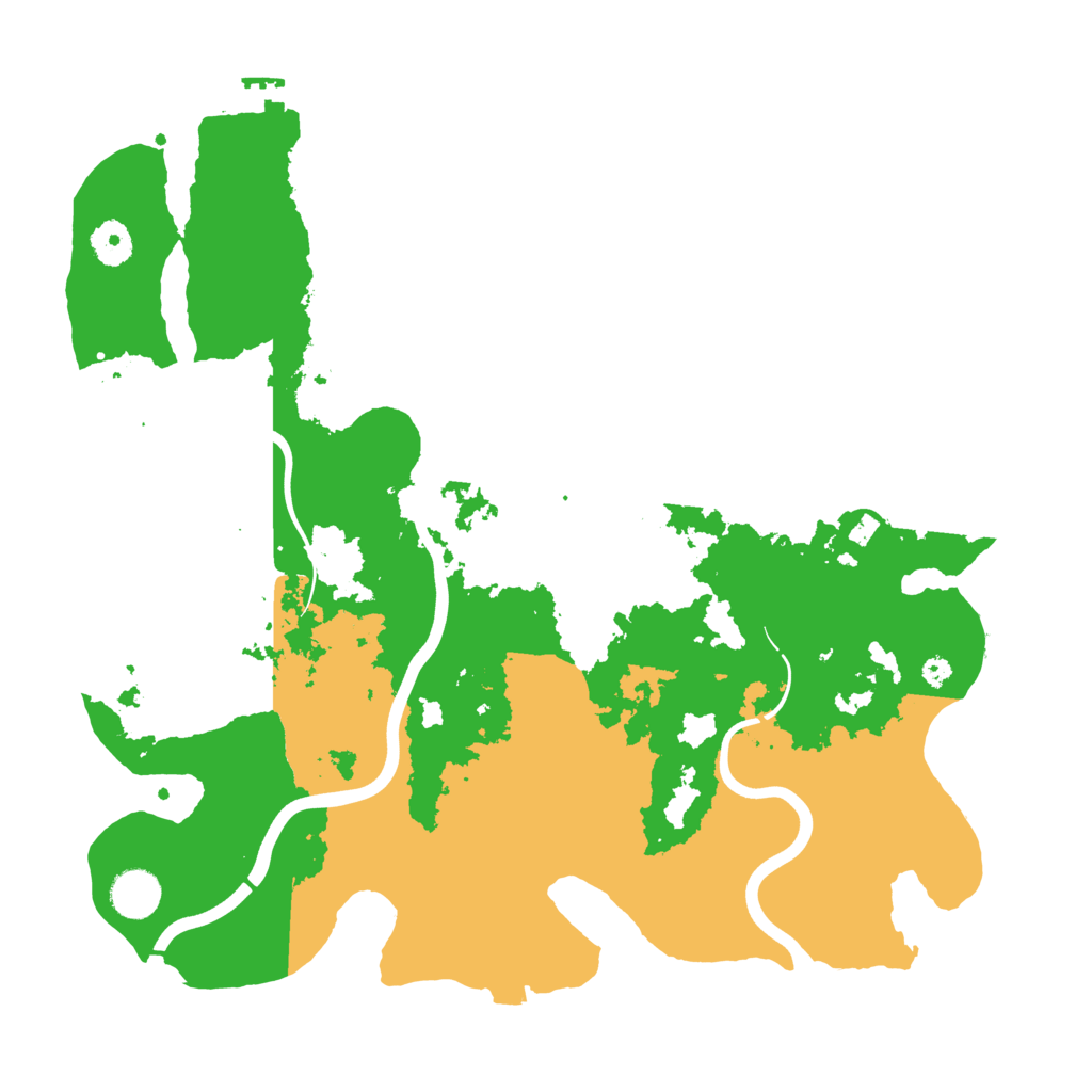 Biome Rust Map: Procedural Map, Size: 3850, Seed: 58717847