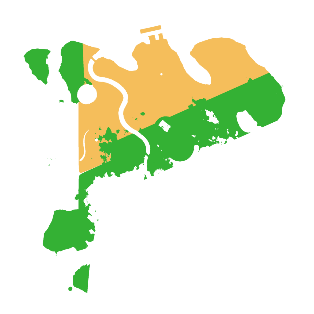 Biome Rust Map: Procedural Map, Size: 3000, Seed: 1384867016