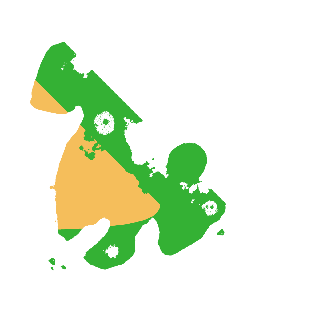 Biome Rust Map: Procedural Map, Size: 2200, Seed: 806947532