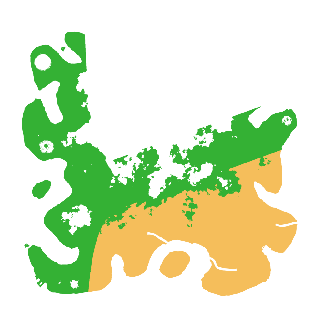 Biome Rust Map: Procedural Map, Size: 3500, Seed: 1405042903