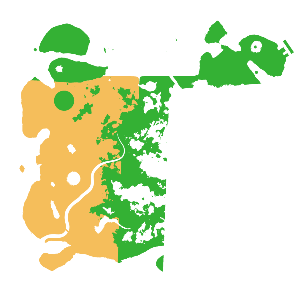 Biome Rust Map: Procedural Map, Size: 4000, Seed: 932568