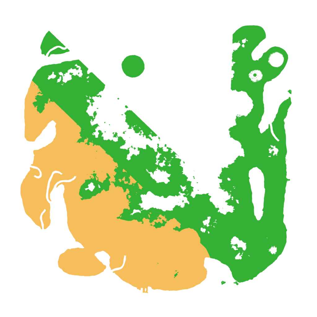 Biome Rust Map: Procedural Map, Size: 3800, Seed: 11911