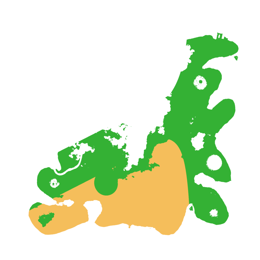 Biome Rust Map: Procedural Map, Size: 3000, Seed: 330048314