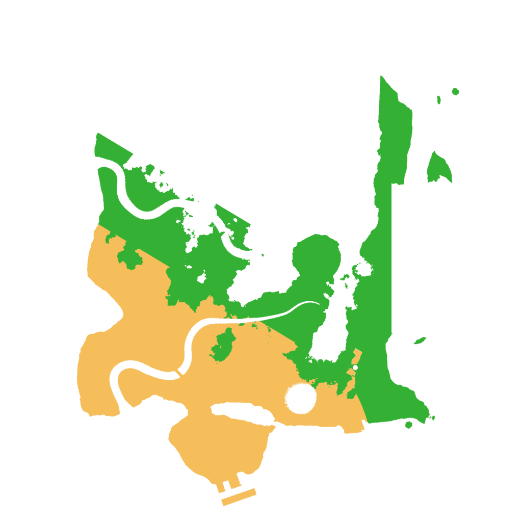 Biome Rust Map: Procedural Map, Size: 3000, Seed: 469939
