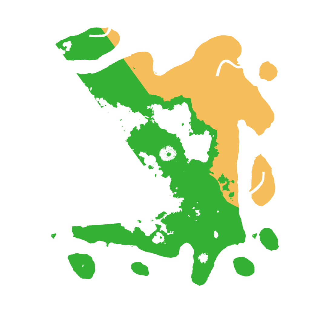 Biome Rust Map: Procedural Map, Size: 3000, Seed: 670509323