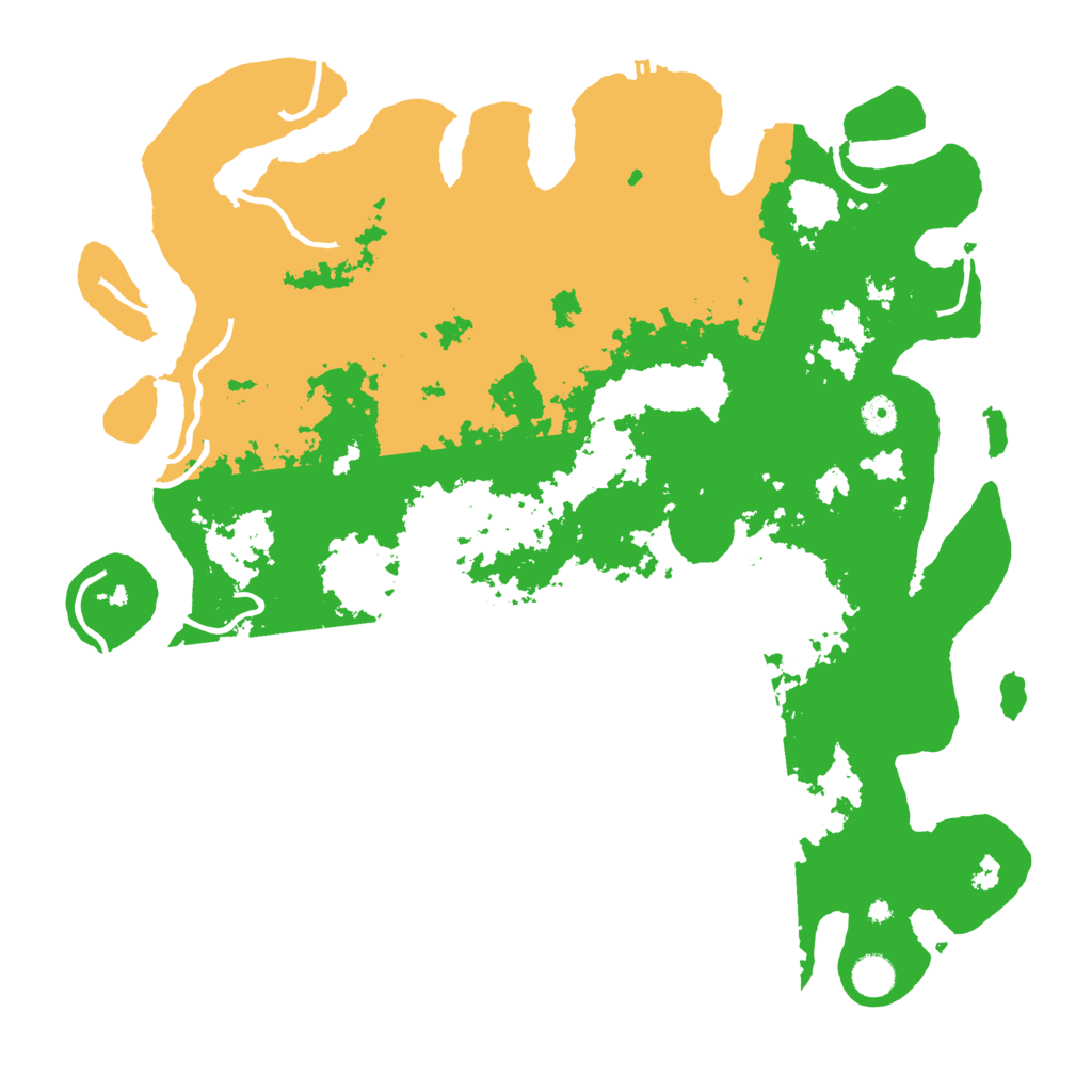 Biome Rust Map: Procedural Map, Size: 4500, Seed: 989973993
