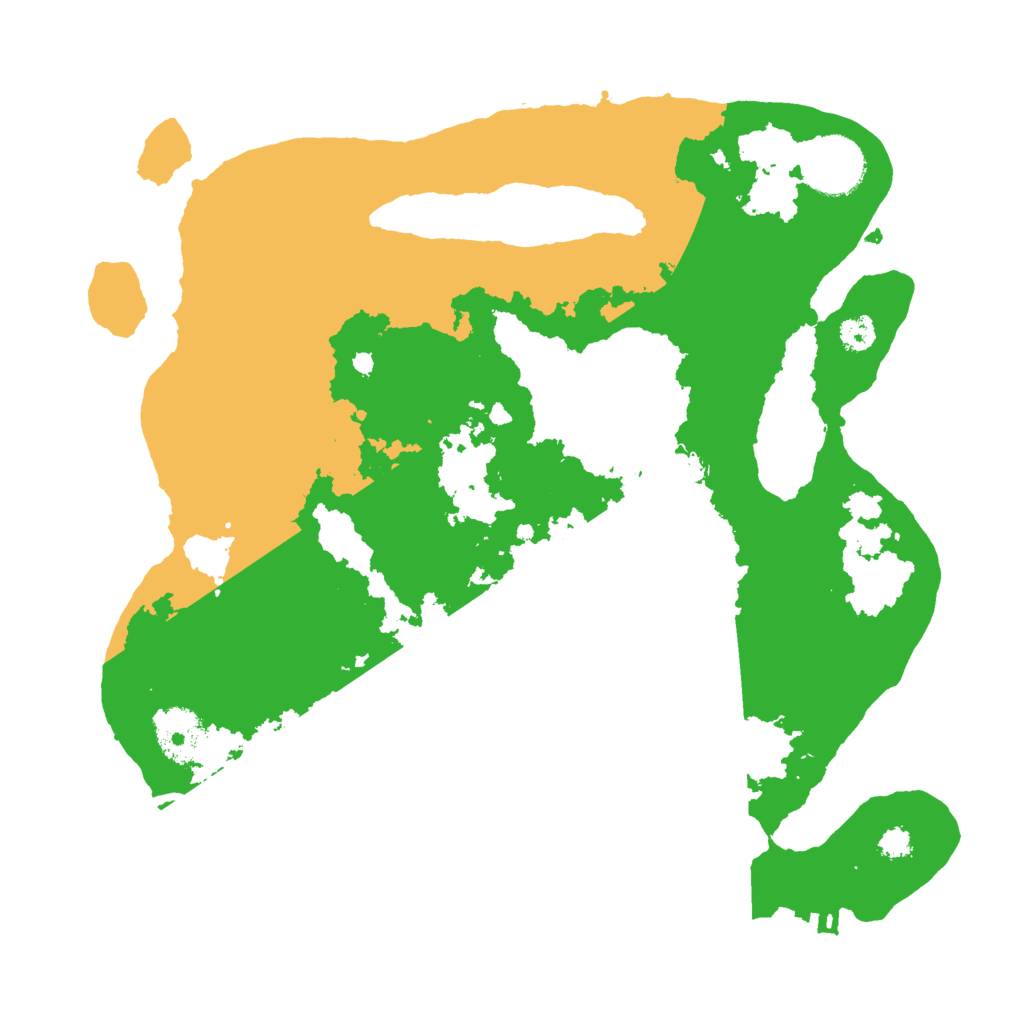 Biome Rust Map: Procedural Map, Size: 3000, Seed: 159464