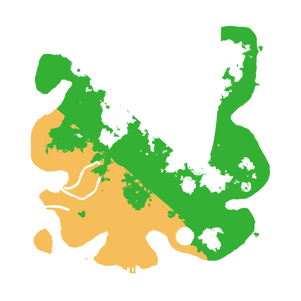 Biome Rust Map: Procedural Map, Size: 3000, Seed: 1814934620