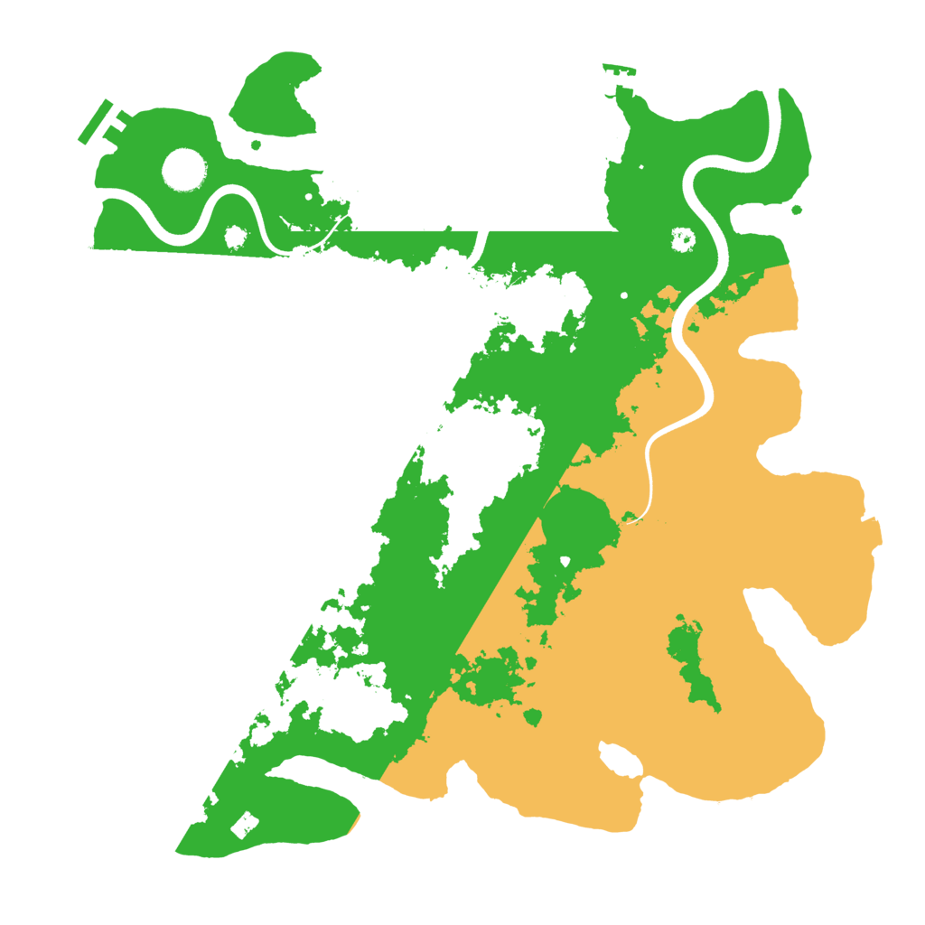 Biome Rust Map: Procedural Map, Size: 3750, Seed: 1379426