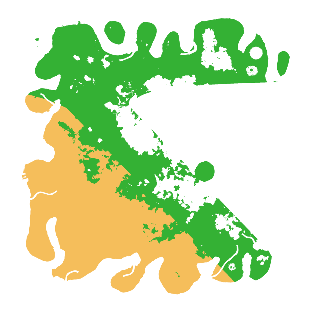 Biome Rust Map: Procedural Map, Size: 4300, Seed: 14523699