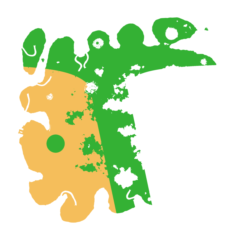 Biome Rust Map: Procedural Map, Size: 3550, Seed: 56403251