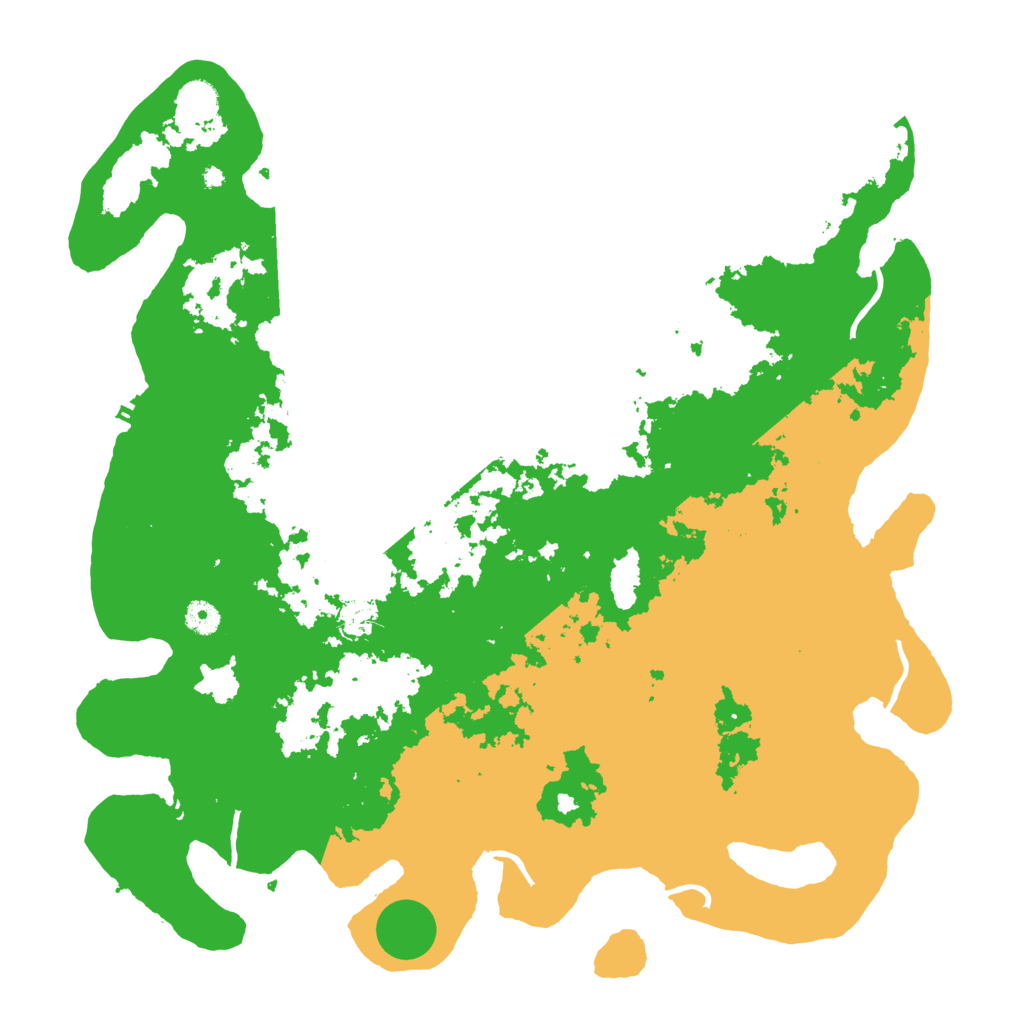 Biome Rust Map: Procedural Map, Size: 4500, Seed: 5061989