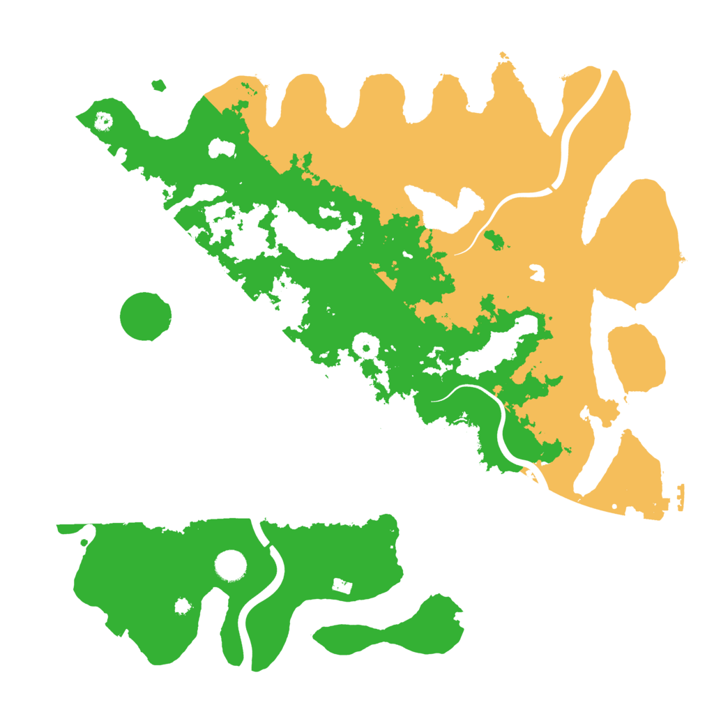 Biome Rust Map: Procedural Map, Size: 4000, Seed: 814741202