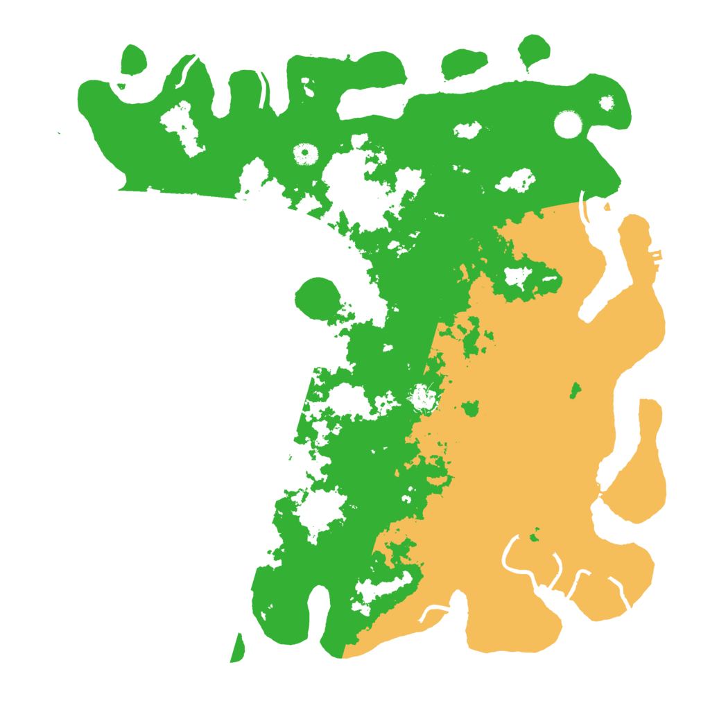 Biome Rust Map: Procedural Map, Size: 4500, Seed: 101019