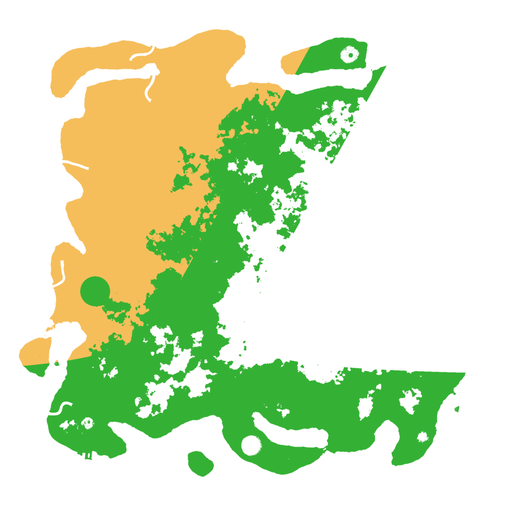 Biome Rust Map: Procedural Map, Size: 4500, Seed: 807159003