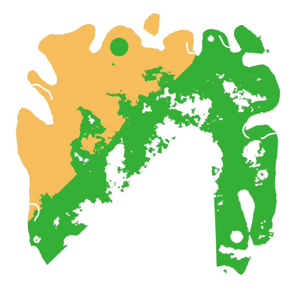 Biome Rust Map: Procedural Map, Size: 4250, Seed: 354113580