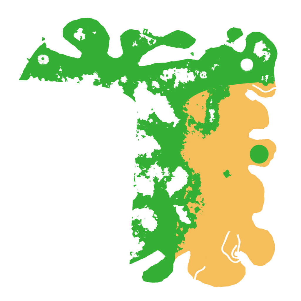 Biome Rust Map: Procedural Map, Size: 4250, Seed: 45678901