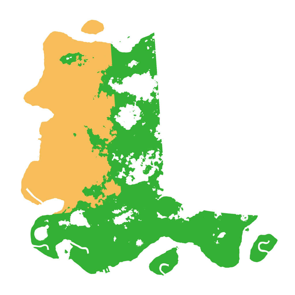 Biome Rust Map: Procedural Map, Size: 4000, Seed: 1142145424